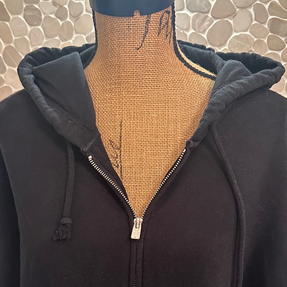 Hollister Black Zip-Up Hoodie - Picture 2 of 6
